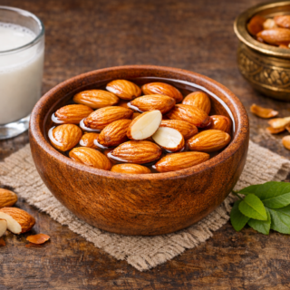 પલાળેલી બદામ ખાવાના ફાયદા