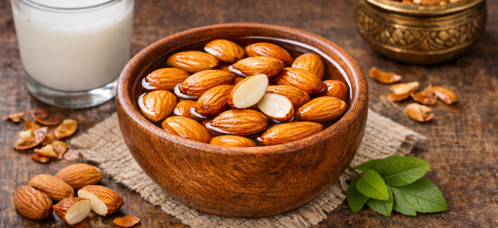 પલાળેલી બદામ ખાવાના ફાયદા
